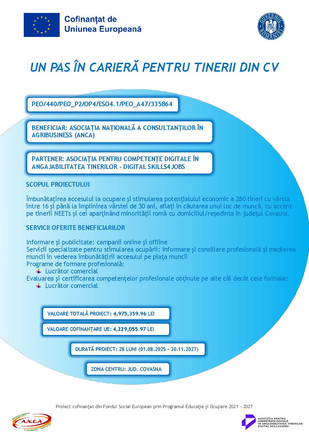 335864 – Un pas în carieră pentru tinerii din Covasna